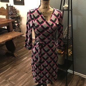 DVF wrap dress